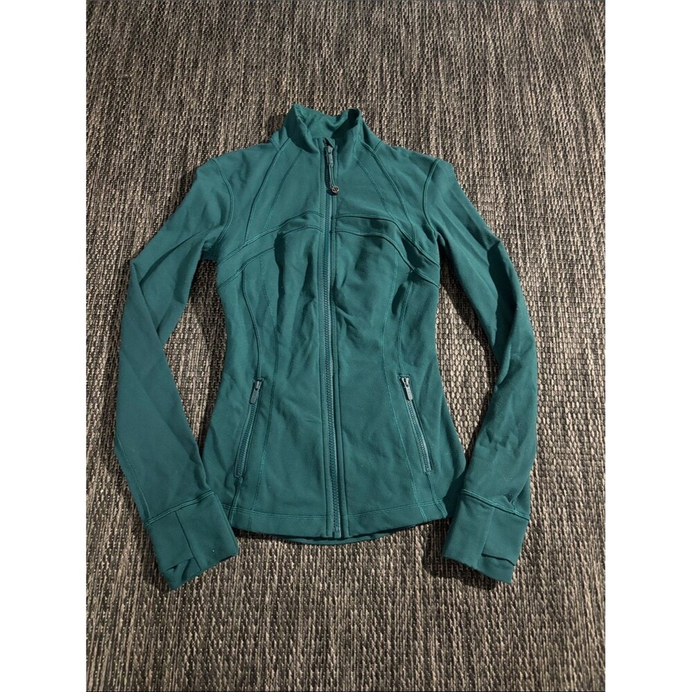 Lululemon Define Jacket *Luon Storm Teal